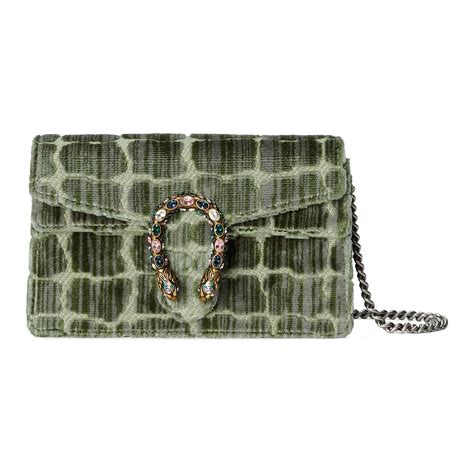 gucci dionysus velvet green